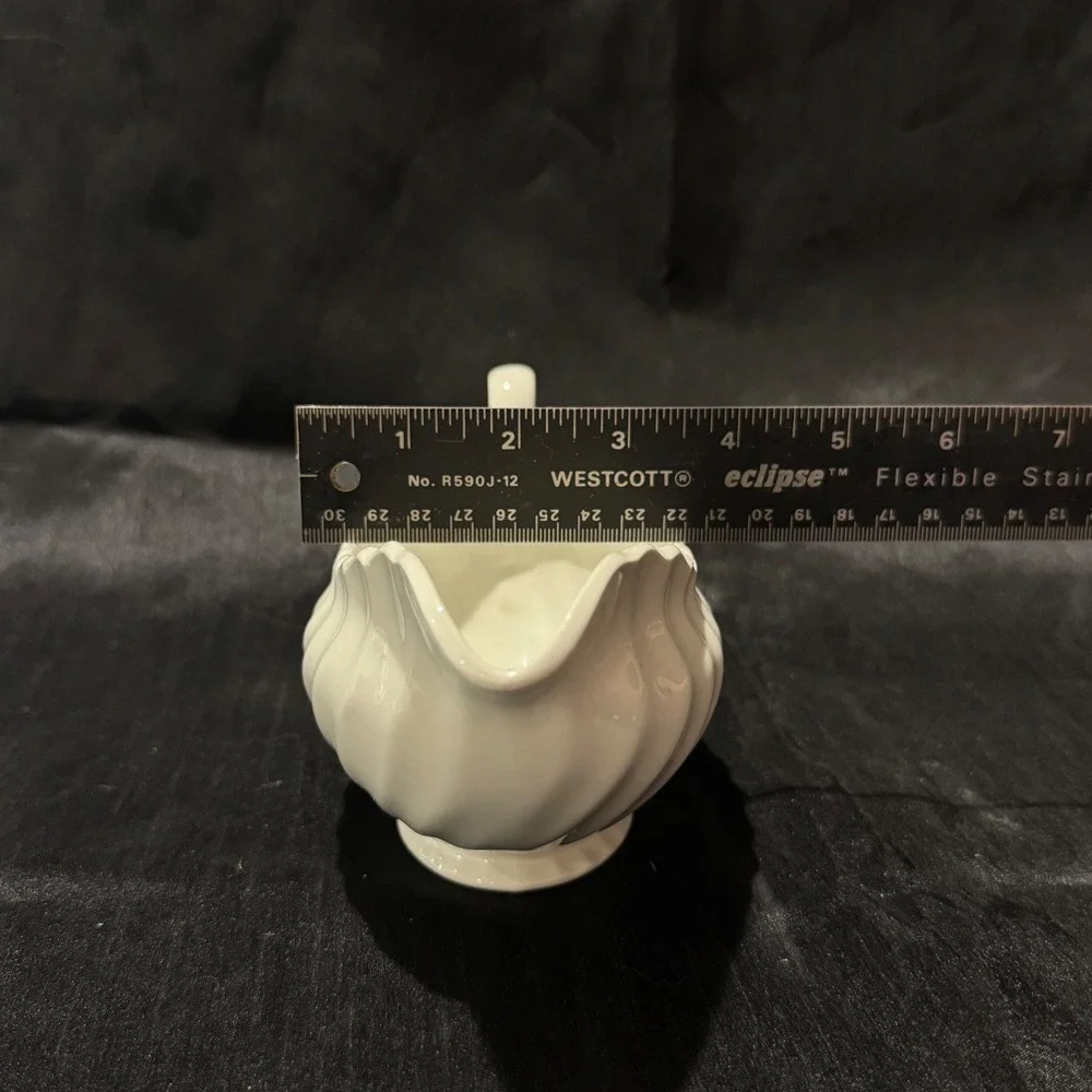 Vintage Johnson Brothers Regency Gravy Boat White Ironstone Made in England